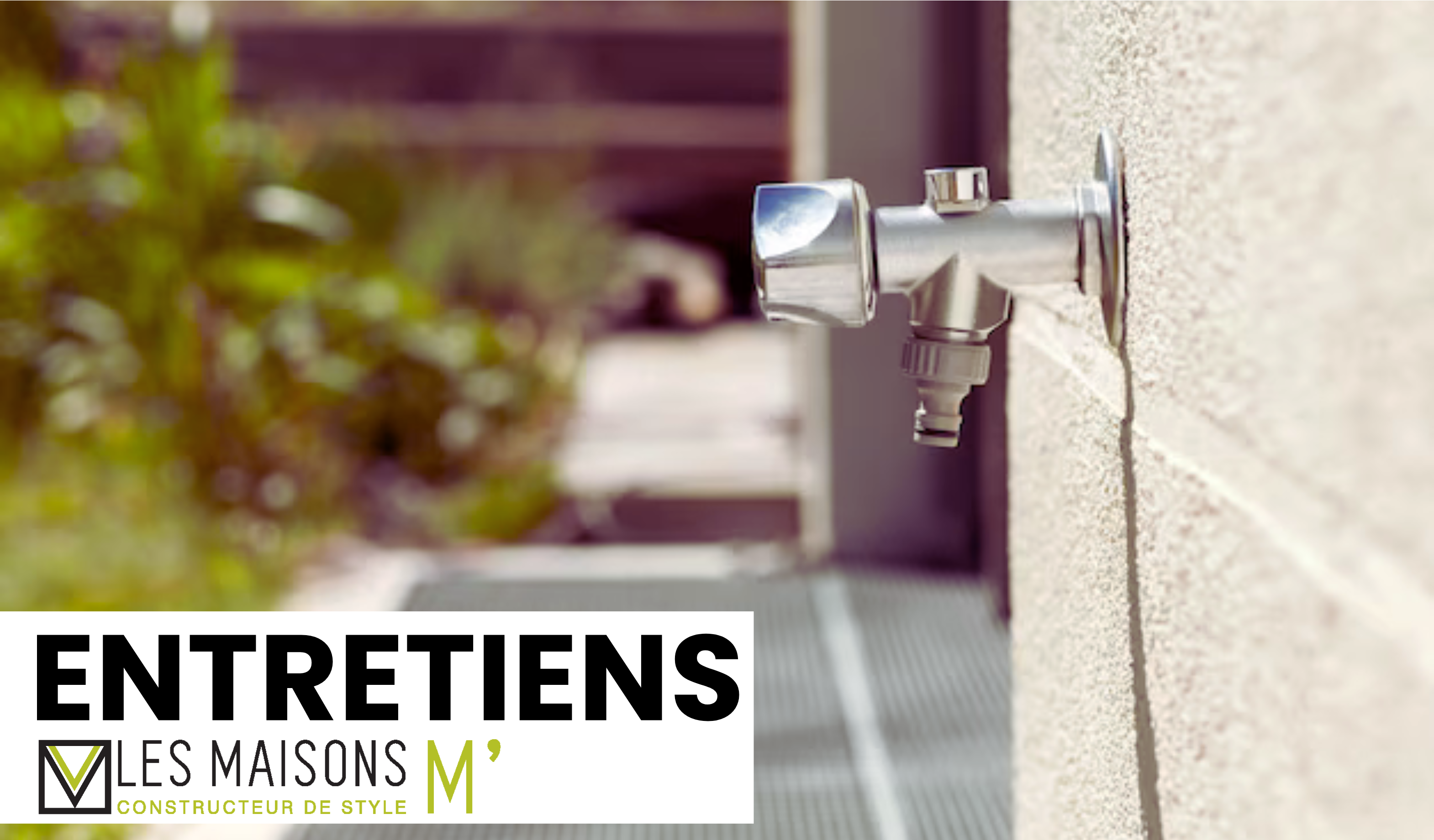 Robinets extérieur et le froid.