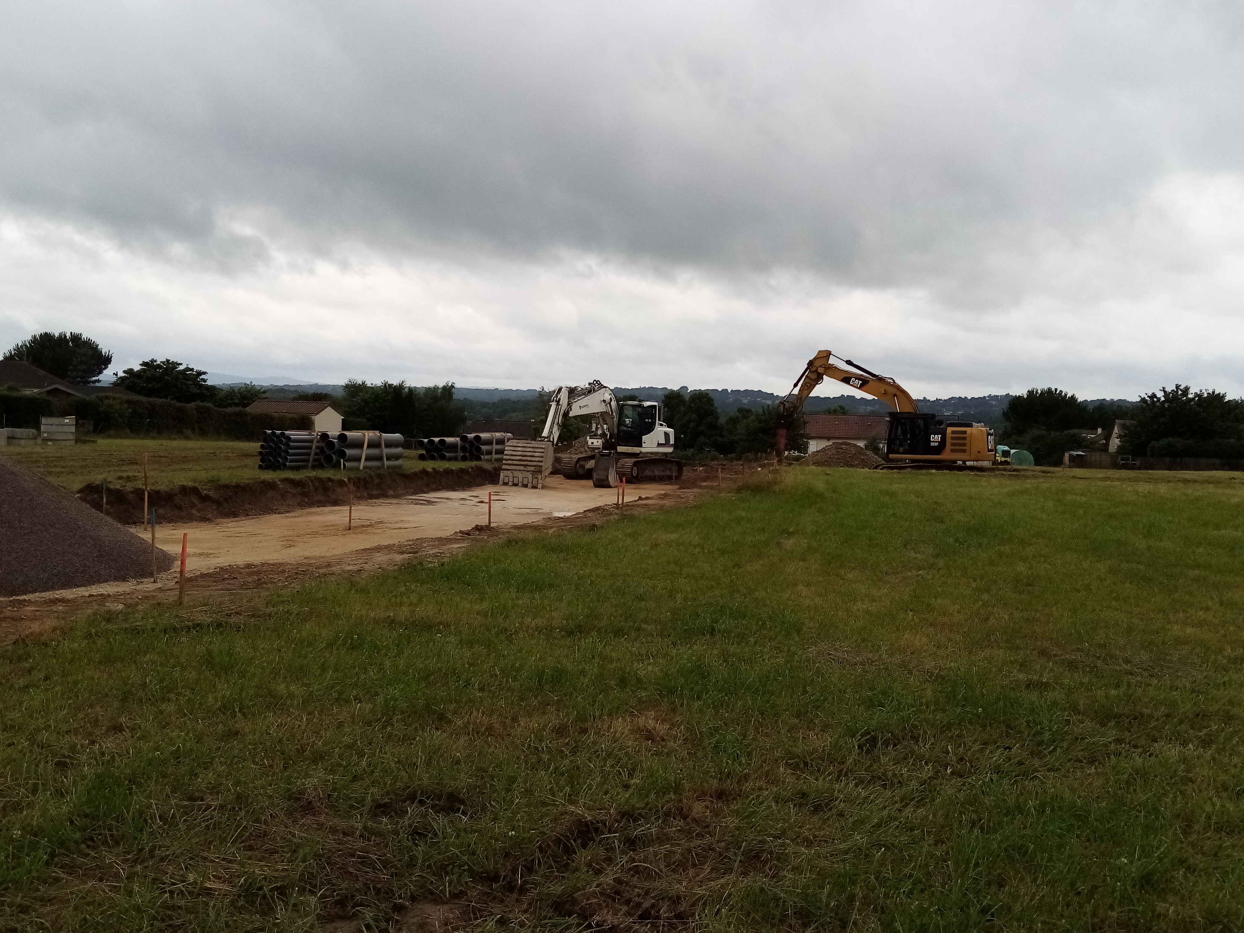 Lancement des travaux programme de 8 Maisons Individuelles à Bosmie l'Aiguille (87)