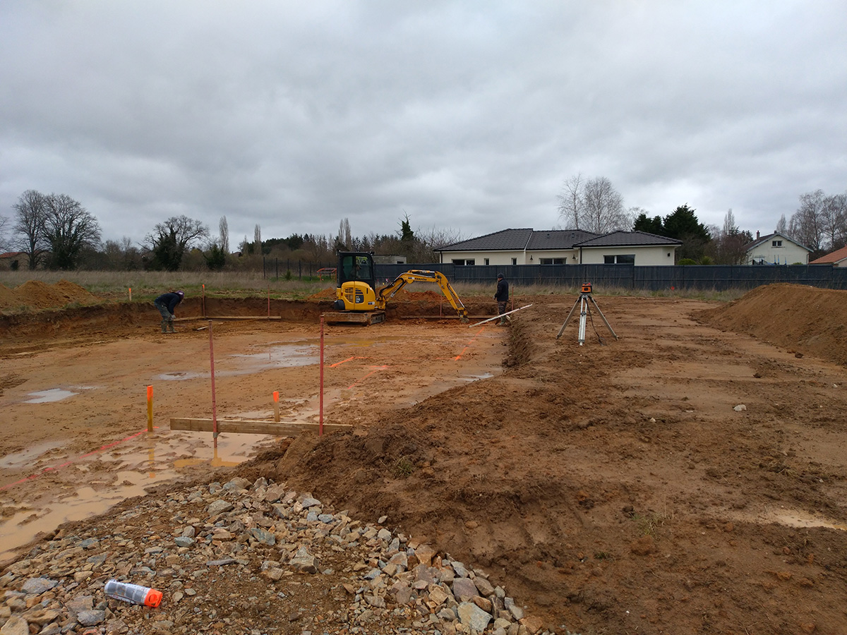 Lancement de la première maison sur le programme privé “Le clos des vignes“ à Couzeix.